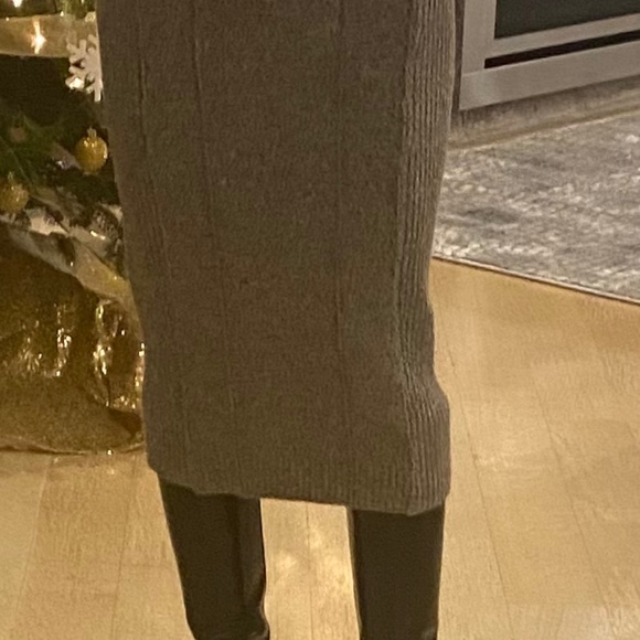 New with Tags! Marc by Marc Jacobs Brown Heather Ribbed Knit Skirt Size Small - Picture 3 of 16